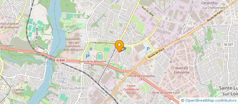 localisation de l'entreprise MONSIEUR SARDAR SAFI à NANTES
