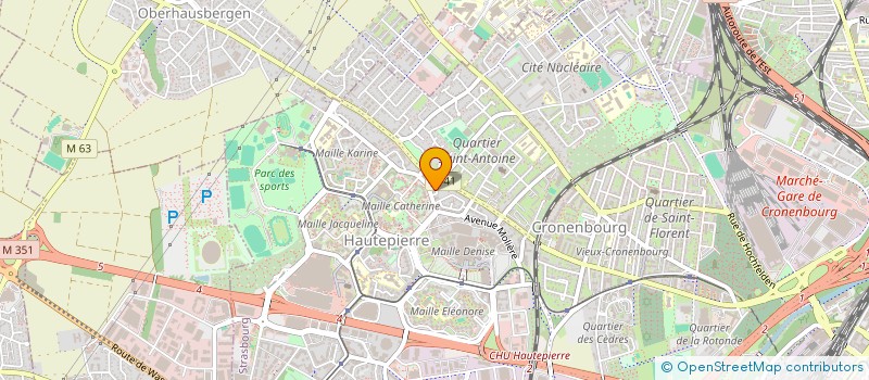 localisation de l'entreprise MONSIEUR SARDAR WALI à STRASBOURG