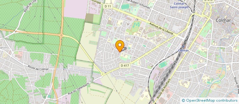 localisation de l'entreprise MONSIEUR SARDARWALI TARAKHIL  COLMAR