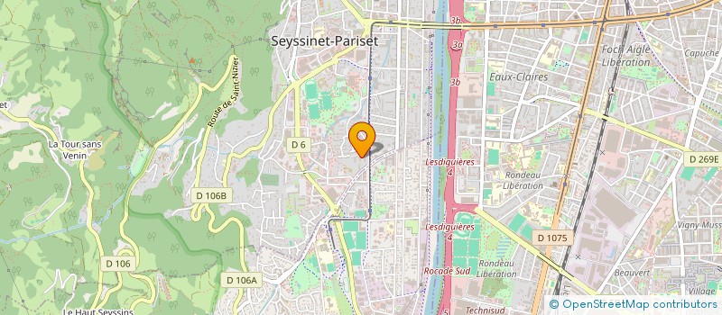 localisation de l'entreprise MONSIEUR SARE CAMOGLU  SEYSSINET-PARISET