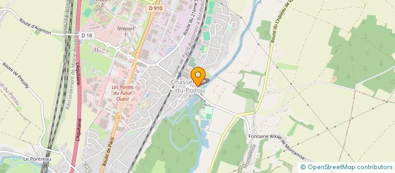 localisation de l'entreprise MONSIEUR SAREL SON-HOUI à CHASSENEUIL-DU-POITOU