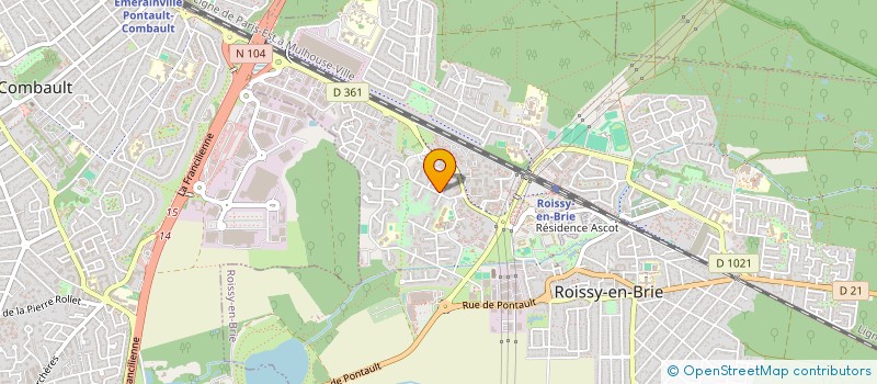 localisation de l'entreprise MONSIEUR SARFARAZ HUSSAIN  ROISSY-EN-BRIE