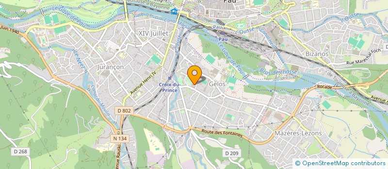 localisation de l'entreprise MONSIEUR SARFRAZ AHMAD  GELOS