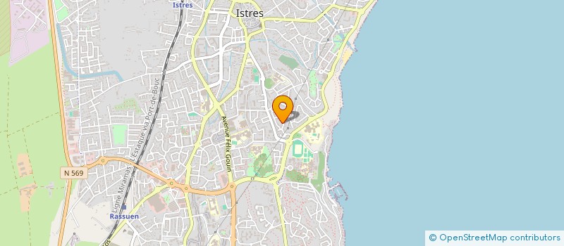 localisation de l'entreprise MONSIEUR SARGIS GYAMIRJYAN  ISTRES