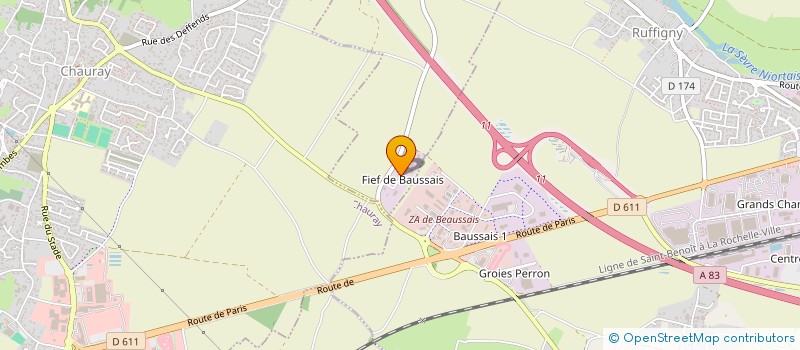 localisation de l'entreprise MONSIEUR SARGIS PAPIKYAN  LA CRECHE