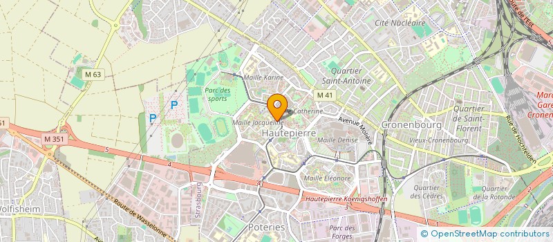 localisation de l'entreprise MONSIEUR SARGIS VERANYAN à STRASBOURG