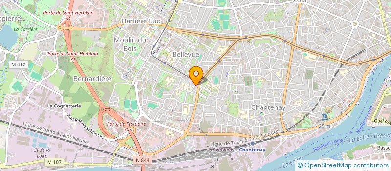localisation de l'entreprise MONSIEUR SARGUIS BELORYAN à NANTES