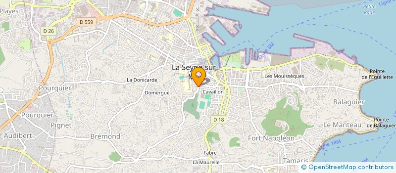 localisation de l'entreprise MONSIEUR SARHAN BEN ROMDHANE à LA SEYNE-SUR-MER