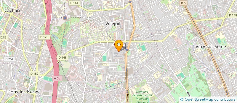 localisation de l'entreprise MONSIEUR SARHAN BEN SASSI  VILLEJUIF