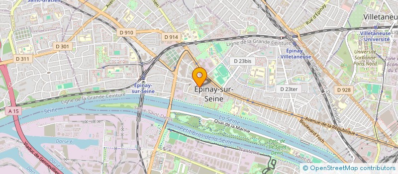 localisation de l'entreprise MONSIEUR SARHRAOUI CACHEMIR à EPINAY-SUR-SEINE