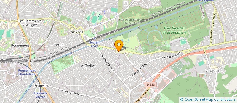 localisation de l'entreprise MONSIEUR SARIM YANG à SEVRAN