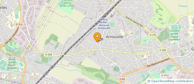localisation de l'entreprise MONSIEUR SARKIS DURDABAK à ARNOUVILLE