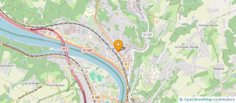 localisation de l'entreprise MONSIEUR SARKIS KALOUSTIAN à VIENNE