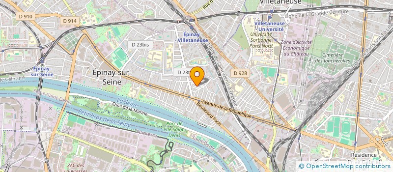 localisation de l'entreprise MONSIEUR SARMAD ALI GONDAL à EPINAY-SUR-SEINE