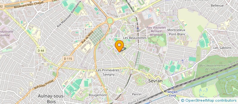 localisation de l'entreprise MONSIEUR SAROEUN LAY à SEVRAN