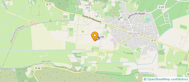 localisation de l'entreprise MONSIEUR SAROU VINH  MOURIES