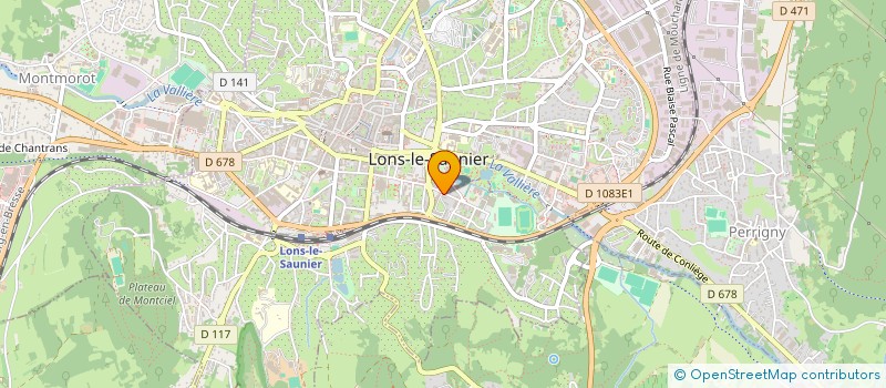 localisation de l'entreprise MONSIEUR SARRA BEKHTAOUI à LONS-LE-SAUNIER