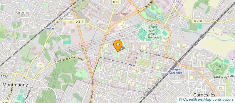 localisation de l'entreprise MONSIEUR SARUJAN PARTHIPAN à SARCELLES