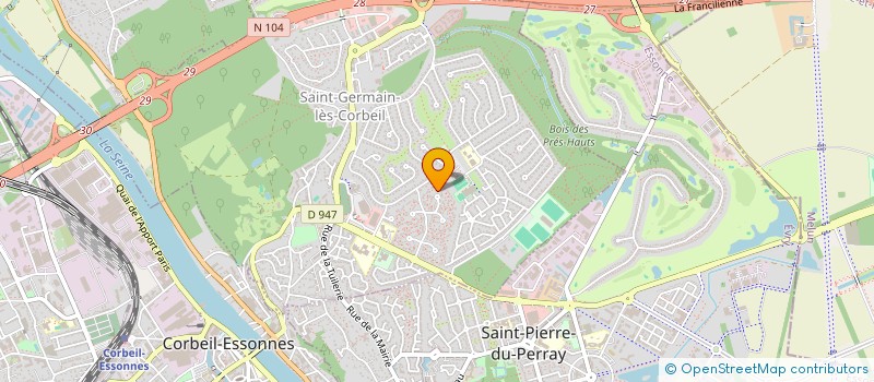 localisation de l'entreprise MONSIEUR SARVES SARAVANAMUTHU à SAINT-GERMAIN-LES-CORBEIL