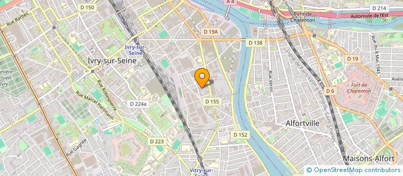 localisation de l'entreprise MONSIEUR SARWAR GHULAM  IVRY-SUR-SEINE