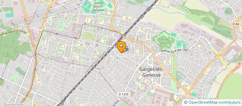 localisation de l'entreprise MONSIEUR SARWAR SHAH ZAKHIL  GARGES-LES-GONESSE