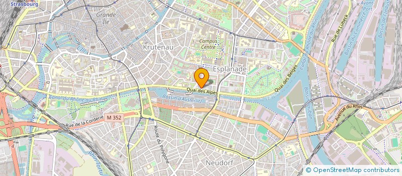 localisation de l'entreprise MONSIEUR SASA BIGOVIC à STRASBOURG