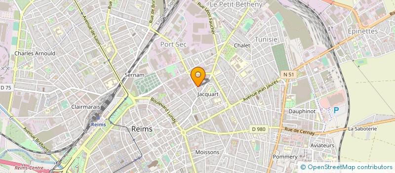localisation de l'entreprise MONSIEUR SASA GLIGORIJEVIC à REIMS