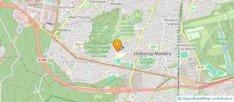 localisation de l'entreprise MONSIEUR SASA STANOJLOVIC à CHATENAY-MALABRY