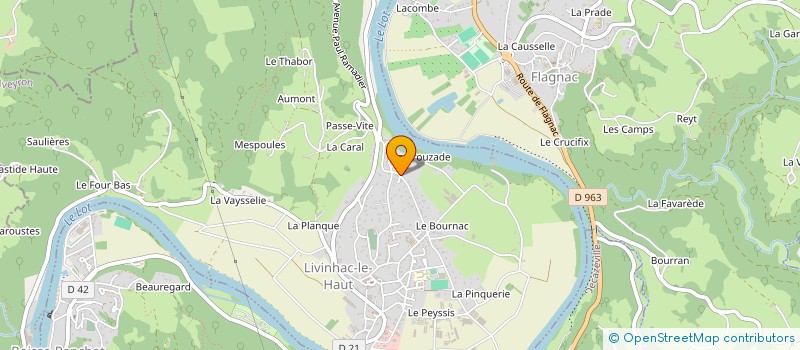 localisation de l'entreprise MONSIEUR SASA STERJOV  LIVINHAC-LE-HAUT