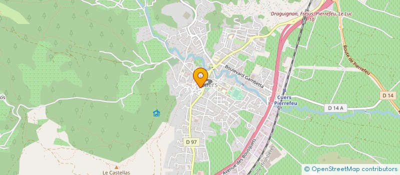 localisation de l'entreprise MONSIEUR SASA VALJAN  CUERS