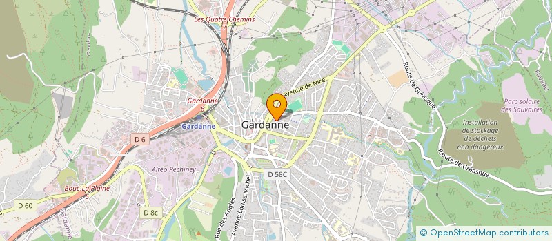 localisation de l'entreprise MONSIEUR SASHA BISMUTH à GARDANNE
