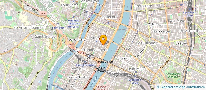 localisation de l'entreprise MONSIEUR SASHA BLANC  VILLEURBANNE