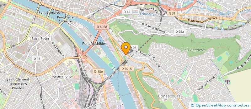 localisation de l'entreprise MONSIEUR SASHA BLUET  ROUEN