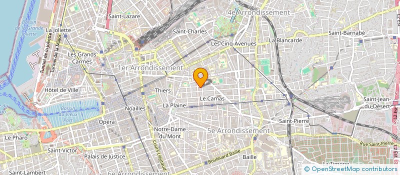 localisation de l'entreprise MONSIEUR SASHA COSTE à MARSEILLE