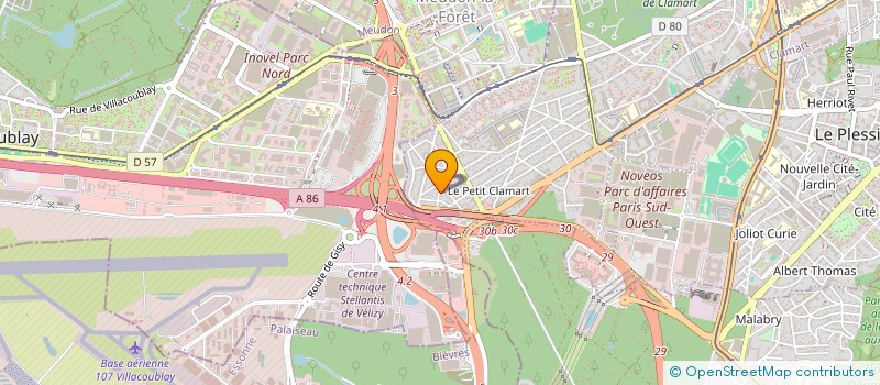 localisation de l'entreprise MONSIEUR SASHA EVRARD à CLAMART