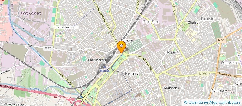 localisation de l'entreprise MONSIEUR SASHA FILOMENKO--CAGNY  REIMS