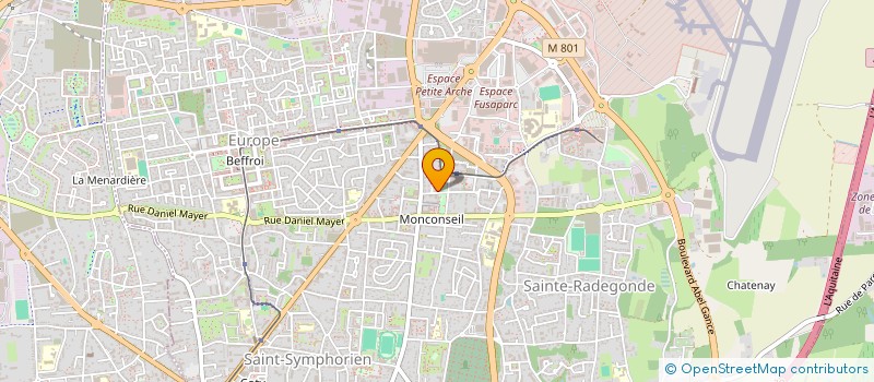 localisation de l'entreprise MONSIEUR SASHA GONTIER  TOURS