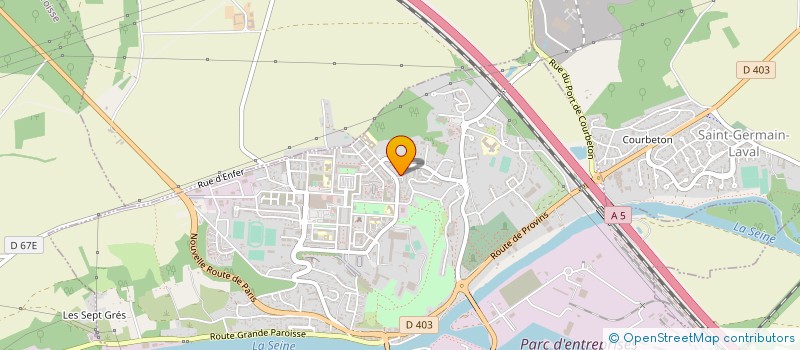 localisation de l'entreprise MONSIEUR SASHA IVANOV  MONTEREAU-FAULT-YONNE