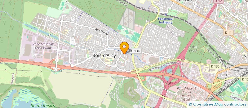 localisation de l'entreprise MONSIEUR SASHA KABA  BOIS-D'ARCY