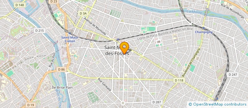 localisation de l'entreprise MONSIEUR SASHA LACROIX à SAINT-MAUR-DES-FOSSES
