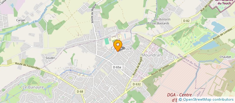 localisation de l'entreprise MONSIEUR SASHA NAVARRO  FONSORBES