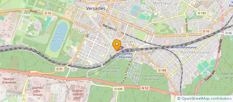 localisation de l'entreprise MONSIEUR SASHO GEORGIEVSKI à VERSAILLES