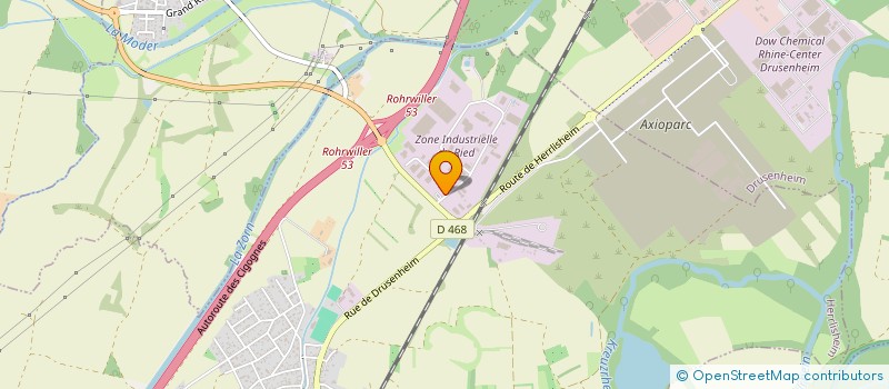 localisation de l'entreprise MONSIEUR SASSI BEN MOURDI  HERRLISHEIM