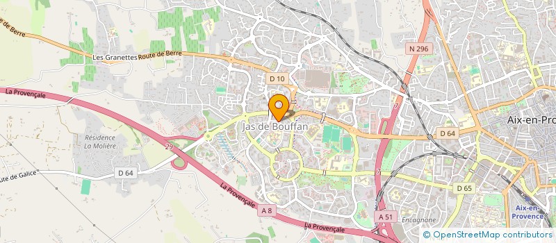 localisation de l'entreprise MONSIEUR SASSI BRAHIMI à AIX-EN-PROVENCE