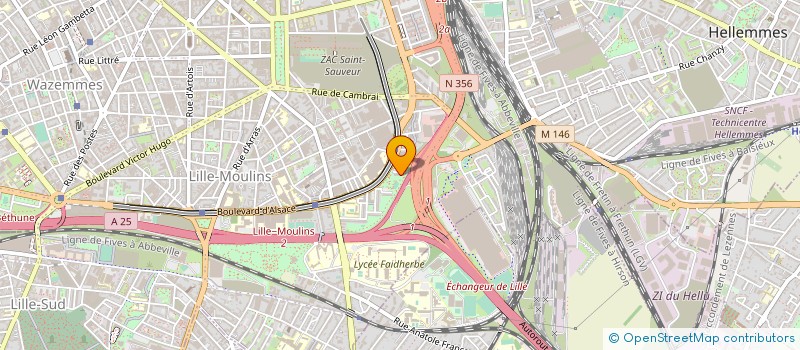 localisation de l'entreprise MONSIEUR SASSI LEMCHENNAK à LILLE