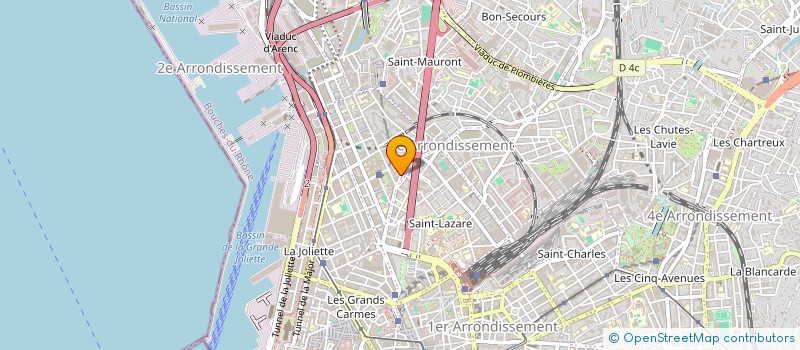 localisation de l'entreprise MONSIEUR SASSI MERSNI à MARSEILLE