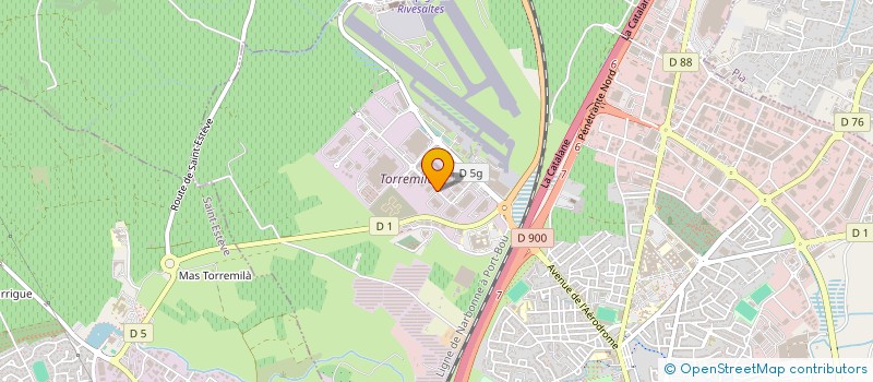 localisation de l'entreprise MONSIEUR SASSI REDJRADJ  PERPIGNAN