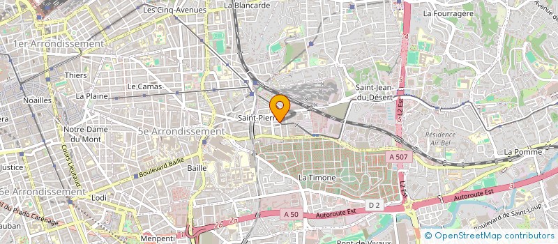 localisation de l'entreprise MONSIEUR SASSI ZITOUNI  MARSEILLE