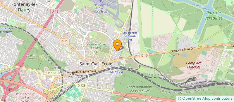 localisation de l'entreprise MONSIEUR SASUN GYOZALYAN à SAINT-CYR-L'ECOLE