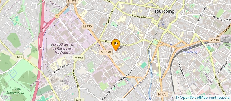 localisation de l'entreprise MONSIEUR SAT CHHIT à TOURCOING